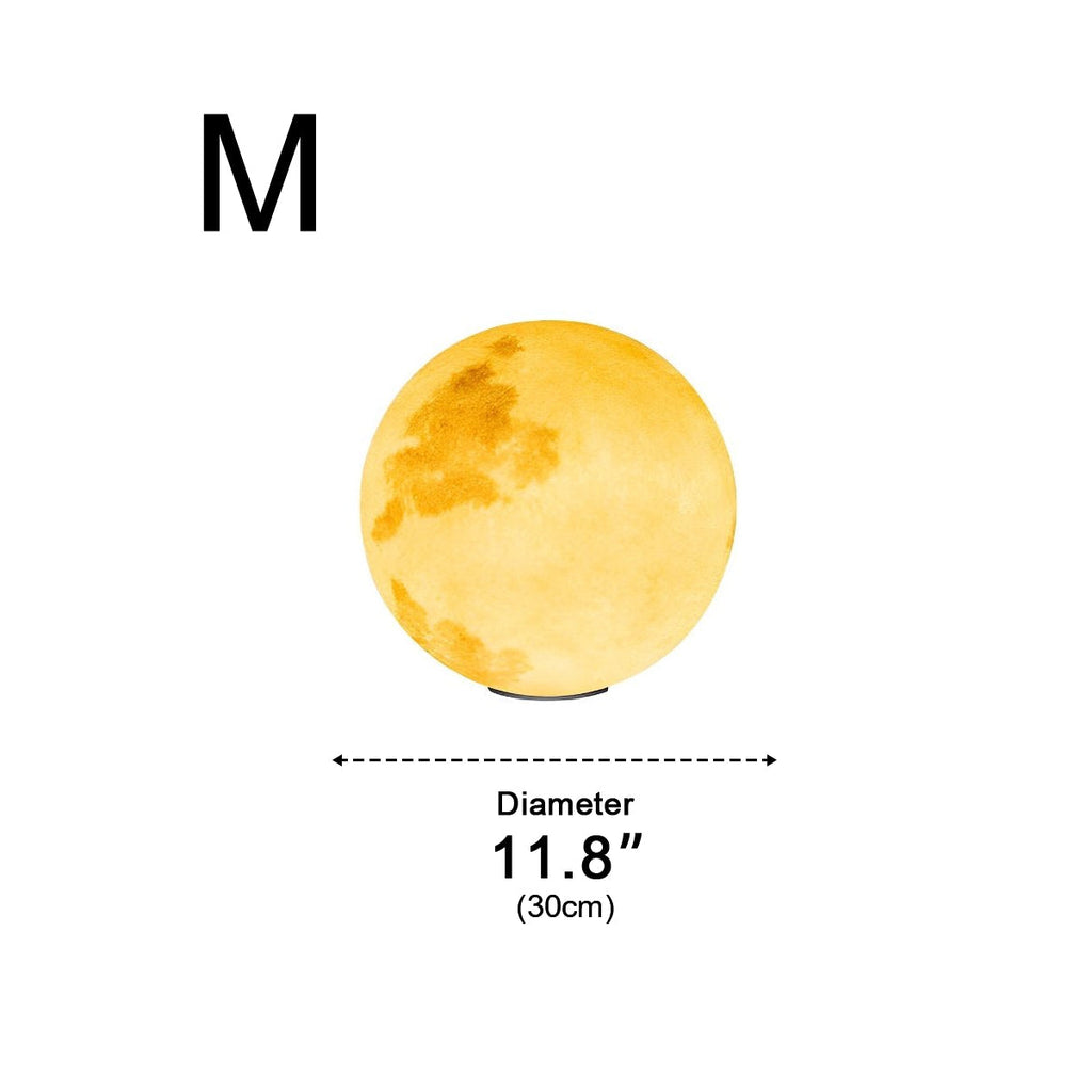 Modern Moon Globe Waterproof LED Fence Post Caps Lights