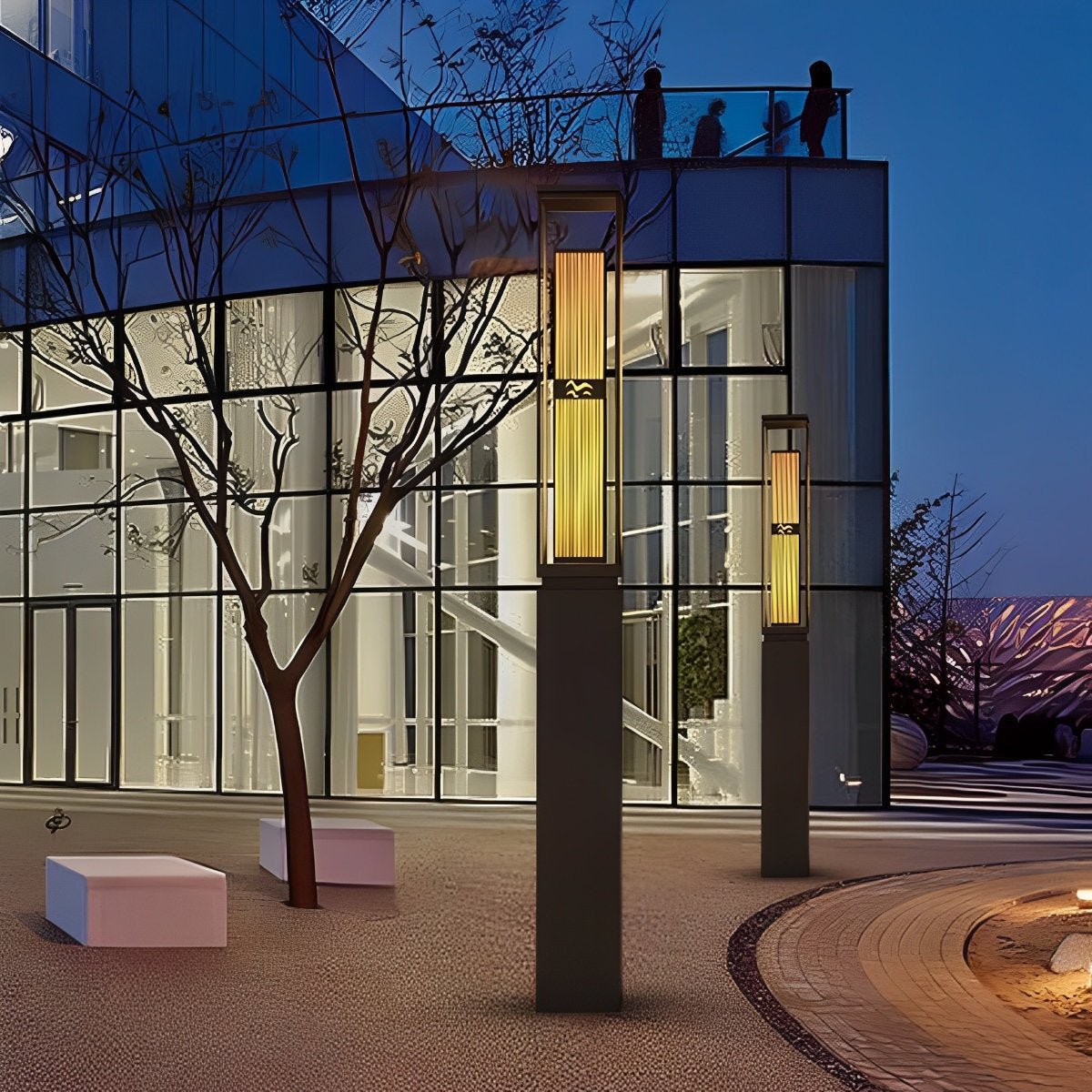 Outdoor Waterproof Retro Lawn Light for Outdoor Landscape Decorative Lighting